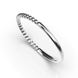 White Gold Phalanx ring 28501100 from the manufacturer of jewelry LUNET JEWELERY at the price of $66 UAH: 1