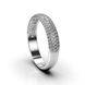 White Gold Diamonds Ring 28801121 from the manufacturer of jewelry LUNET JEWELERY at the price of $949 UAH: 9