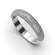 White Gold Diamonds Ring 28801121 from the manufacturer of jewelry LUNET JEWELERY at the price of $949 UAH: 7