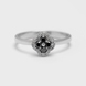 White Gold Diamond Ring 233801122 from the manufacturer of jewelry LUNET JEWELERY at the price of $559 UAH: 1