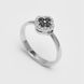 White Gold Diamond Ring 233801122 from the manufacturer of jewelry LUNET JEWELERY at the price of $559 UAH: 2