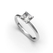 White Gold Diamond Ring 241921121 from the manufacturer of jewelry LUNET JEWELERY at the price of $2 641 UAH: 1
