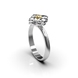 White&Yellow Gold Diamond Ring 235301121 from the manufacturer of jewelry LUNET JEWELERY at the price of $305 UAH: 9