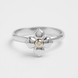 White&Yellow Gold Diamond Ring 235301121 from the manufacturer of jewelry LUNET JEWELERY at the price of $305 UAH: 2