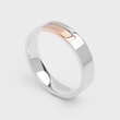 Mixed Metals Wedding Ring 212971100