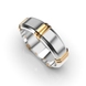 Mixed Metals Wedding Ring 225871100 from the manufacturer of jewelry LUNET JEWELERY at the price of $561 UAH: 2