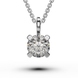 White Gold Diamond Necklace 719261121