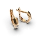Red Gold Diamond Earrings 312452421 from the manufacturer of jewelry LUNET JEWELERY at the price of $636 UAH: 12