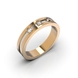 Mixed Metals Diamond Wedding Ring 214002421 from the manufacturer of jewelry LUNET JEWELERY at the price of $737 UAH: 6