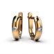 Red Gold Diamond Earrings 312452421 from the manufacturer of jewelry LUNET JEWELERY at the price of $636 UAH: 8
