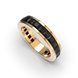 Red Gold Diamond Wedding Ring 217292422