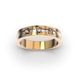 Mixed Metals Diamond Wedding Ring 214002421 from the manufacturer of jewelry LUNET JEWELERY at the price of $737 UAH: 4