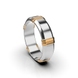 Mixed Metals Wedding Ring 225871100 from the manufacturer of jewelry LUNET JEWELERY at the price of $561 UAH: 4