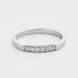 White Gold Diamonds Ring 240141121 from the manufacturer of jewelry LUNET JEWELERY at the price of $549 UAH: 1