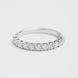 White Gold Diamond Wedding Ring 221101121 from the manufacturer of jewelry LUNET JEWELERY at the price of $1 253 UAH: 1