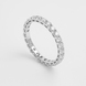 White Gold Diamond Ring 222701121 from the manufacturer of jewelry LUNET JEWELERY at the price of $1 867 UAH: 1