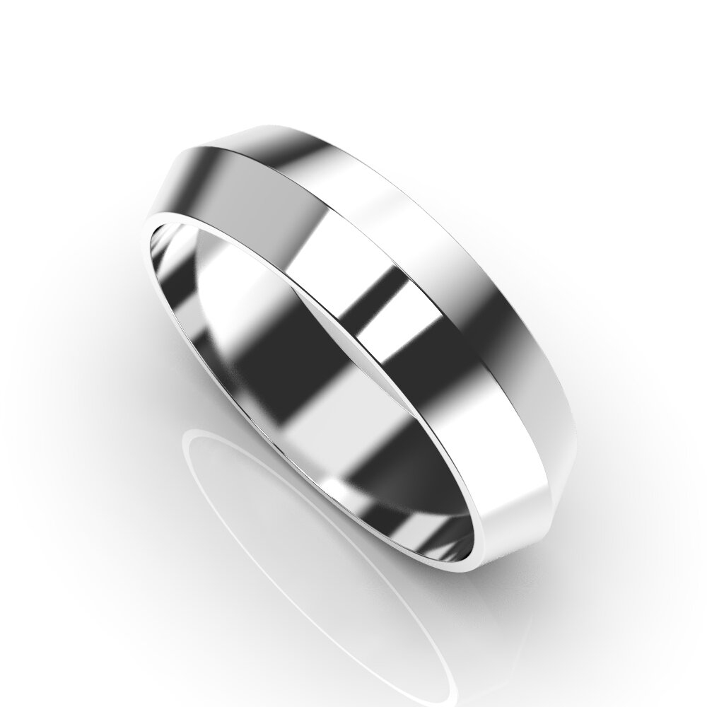 White Gold Wedding Ring 210261100