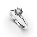 White Gold Diamond Ring 220641121 from the manufacturer of jewelry LUNET JEWELERY at the price of $2 700 UAH: 4