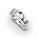 White Gold Wedding Ring 212601100 from the manufacturer of jewelry LUNET JEWELERY at the price of $451 UAH: 2