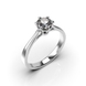 White Gold Diamond Ring 220641121 from the manufacturer of jewelry LUNET JEWELERY at the price of $2 700 UAH: 7