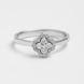 White Gold Diamond Ring 233791121 from the manufacturer of jewelry LUNET JEWELERY at the price of $658 UAH: 2