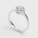 White Gold Diamond Ring 233791121 from the manufacturer of jewelry LUNET JEWELERY at the price of $658 UAH: 3