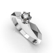 White Gold Diamond Ring 218681121 from the manufacturer of jewelry LUNET JEWELERY at the price of $764 UAH: 6