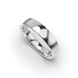 White Gold Wedding Ring 212631100 from the manufacturer of jewelry LUNET JEWELERY at the price of $276 UAH: 2