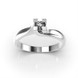 White Gold Diamond Ring 22761521 from the manufacturer of jewelry LUNET JEWELERY at the price of $948 UAH: 8
