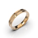 Red Gold Diamond Wedding Ring 236742421 from the manufacturer of jewelry LUNET JEWELERY at the price of $644 UAH: 6