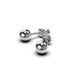 White Gold Earrings 338061100 from the manufacturer of jewelry LUNET JEWELERY at the price of $233 UAH: 5