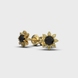 Yellow Gold Diamond Earrings 342581622 from the manufacturer of jewelry LUNET JEWELERY at the price of $778 UAH: 4