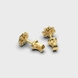 Yellow Gold Diamond Earrings 342581622 from the manufacturer of jewelry LUNET JEWELERY at the price of $778 UAH: 3