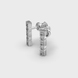 White Gold Diamond Earrings 342631121 from the manufacturer of jewelry LUNET JEWELERY at the price of $1 148 UAH: 5