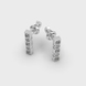 White Gold Diamond Earrings 342631121 from the manufacturer of jewelry LUNET JEWELERY at the price of $1 148 UAH: 6