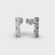 White Gold Diamond Earrings 342631121 from the manufacturer of jewelry LUNET JEWELERY at the price of $1 148 UAH: 2