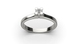 White Gold Diamond Ring 22551521 from the manufacturer of jewelry LUNET JEWELERY at the price of  UAH: 8