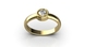 Red Gold Diamond Ring 23222421
