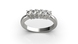 White Gold Diamonds Ring 23871121 from the manufacturer of jewelry LUNET JEWELERY at the price of  UAH: 4