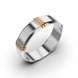 Mixed Metals Wedding Ring 225851100 from the manufacturer of jewelry LUNET JEWELERY at the price of $795 UAH: 5