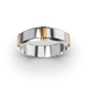 Mixed Metals Wedding Ring 225851100 from the manufacturer of jewelry LUNET JEWELERY at the price of $795 UAH: 3