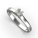 White Gold Diamond Ring 22551521 from the manufacturer of jewelry LUNET JEWELERY at the price of  UAH: 6