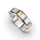 Mixed Metals Wedding Ring 225851100 from the manufacturer of jewelry LUNET JEWELERY at the price of $795 UAH: 2