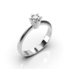 White Gold Diamond Ring 219411121 from the manufacturer of jewelry LUNET JEWELERY at the price of  UAH: 10