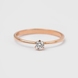 Red Gold Diamond Ring 227892421 from the manufacturer of jewelry LUNET JEWELERY at the price of $440 UAH: 1