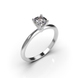 White Gold Diamond Ring 227841121 from the manufacturer of jewelry LUNET JEWELERY at the price of $1 748 UAH: 12
