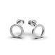 White Gold Diamond Earrings 317121121 from the manufacturer of jewelry LUNET JEWELERY at the price of $353 UAH: 7