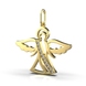 Підвіска «Ангел» з червоного золота, з діамантами 16372421