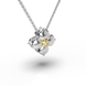 White&Yellow Gold Diamond Neklace 735141121
