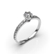 White Gold Diamond Ring 220201121 from the manufacturer of jewelry LUNET JEWELERY at the price of $1 067 UAH: 8